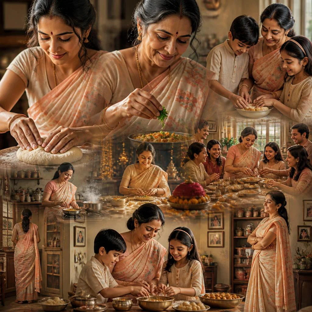 An Indian Mother’s Culinary Delights: Recipes and Love Across Generations | Emotionally Rich Narrative